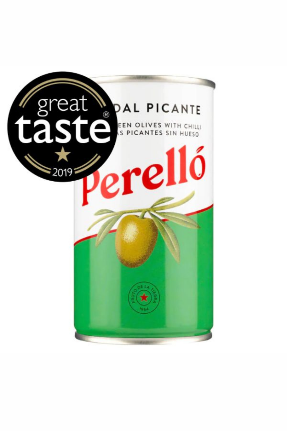 Perello Manzanilla Picante Pitted Olives (350g drained)