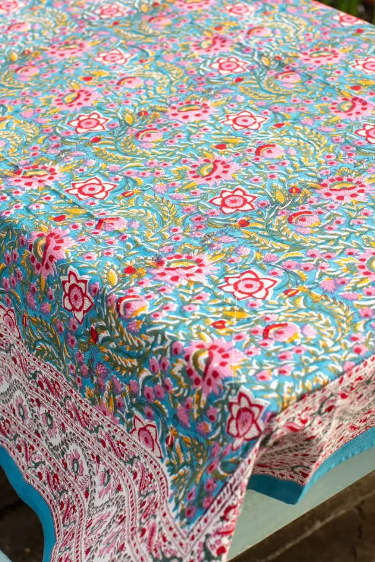 Block Print Tablecloth