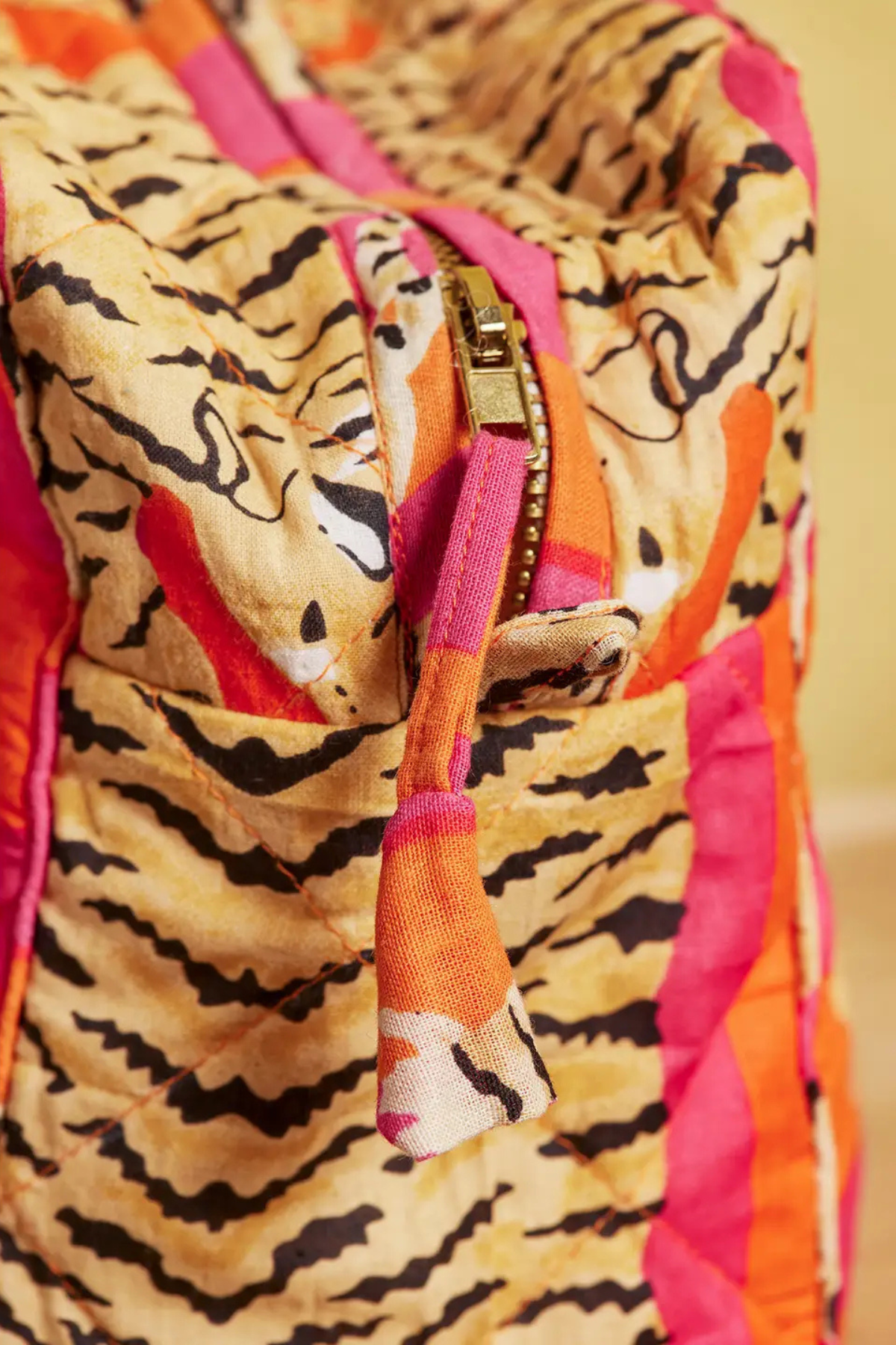 Tiger Stripe Wash Bag