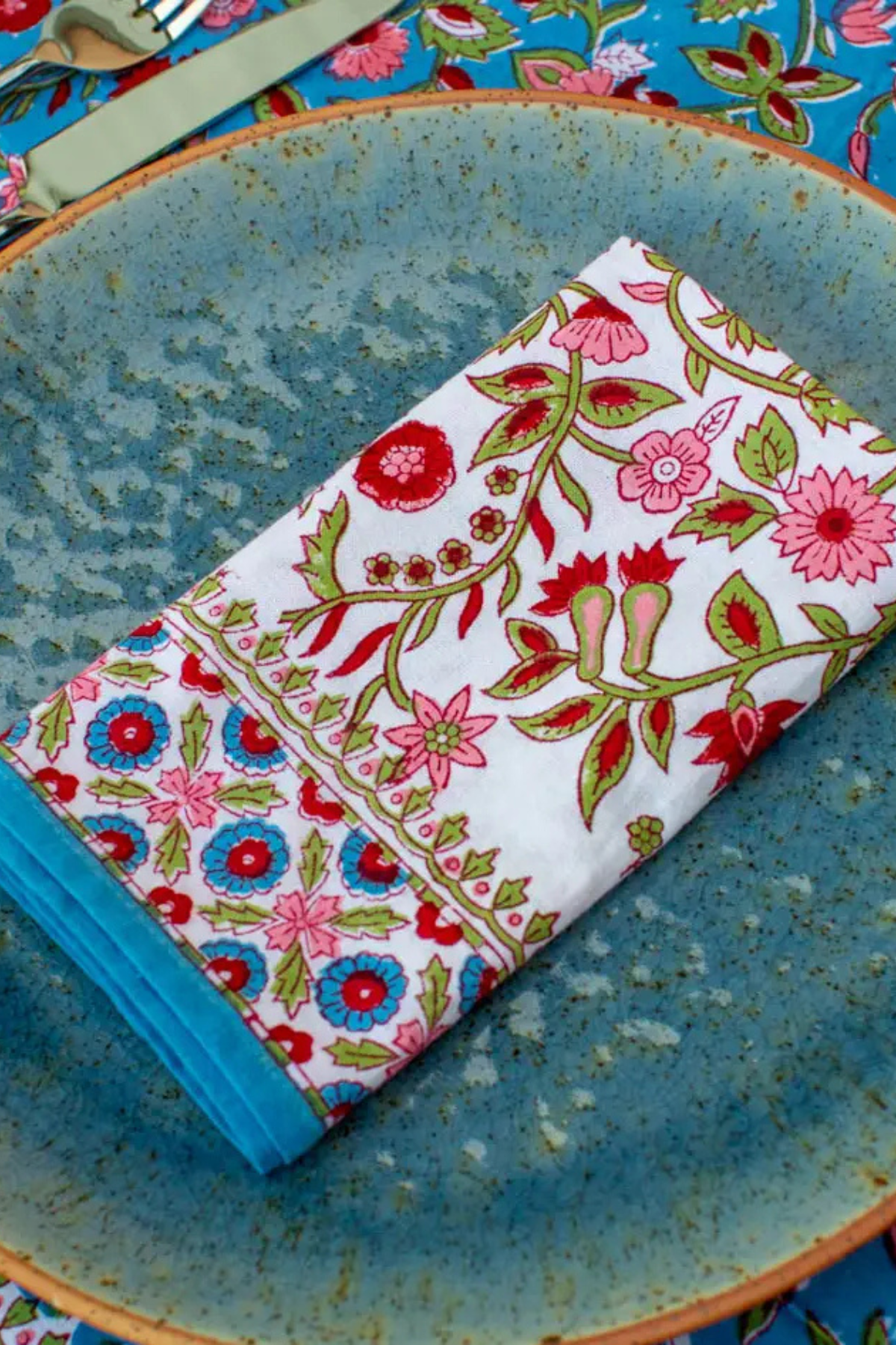 Block Print Tablecloth