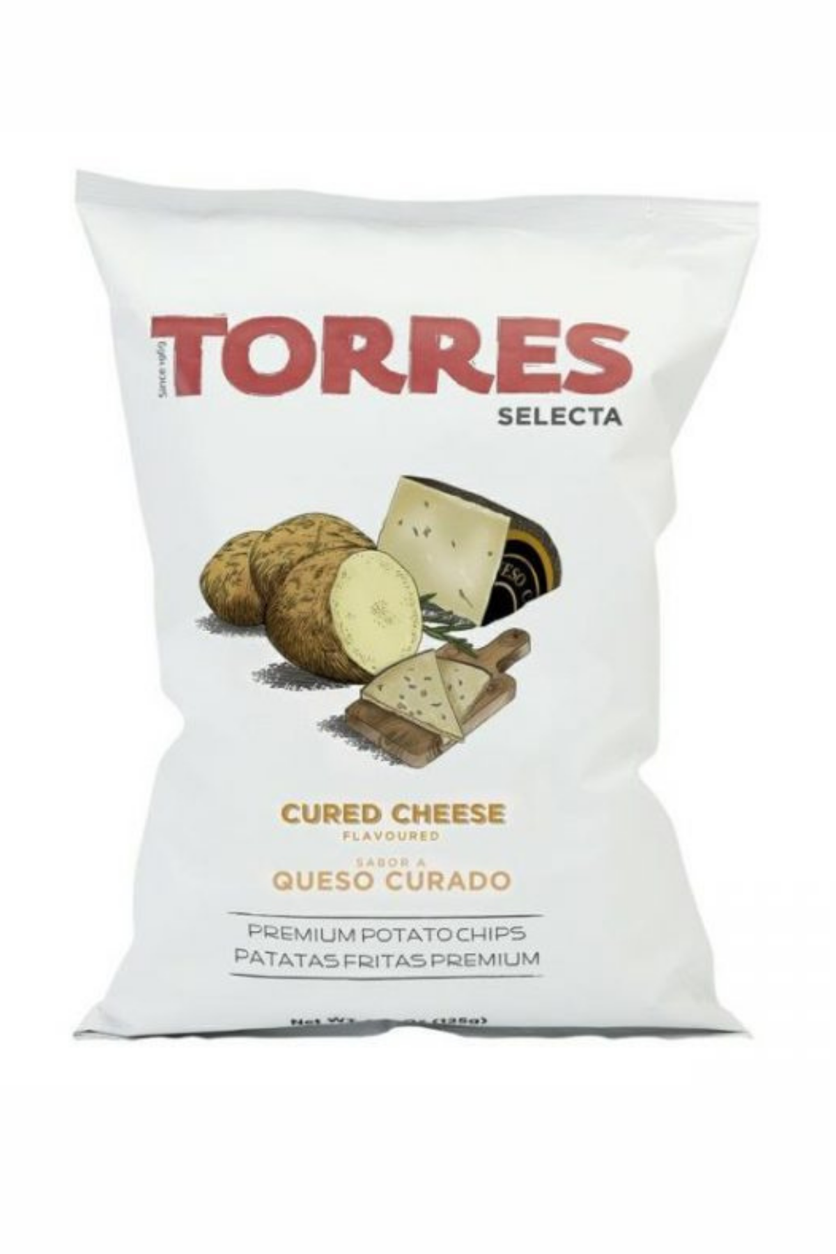 Brindisa Cured Cheese Potato Crisps