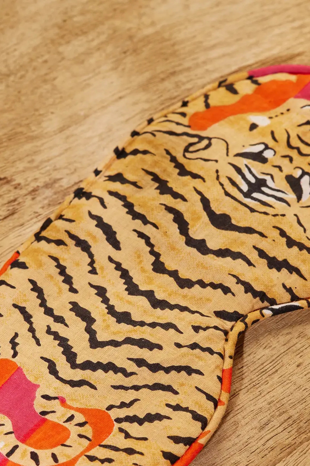 Tiger Print Eye Mask