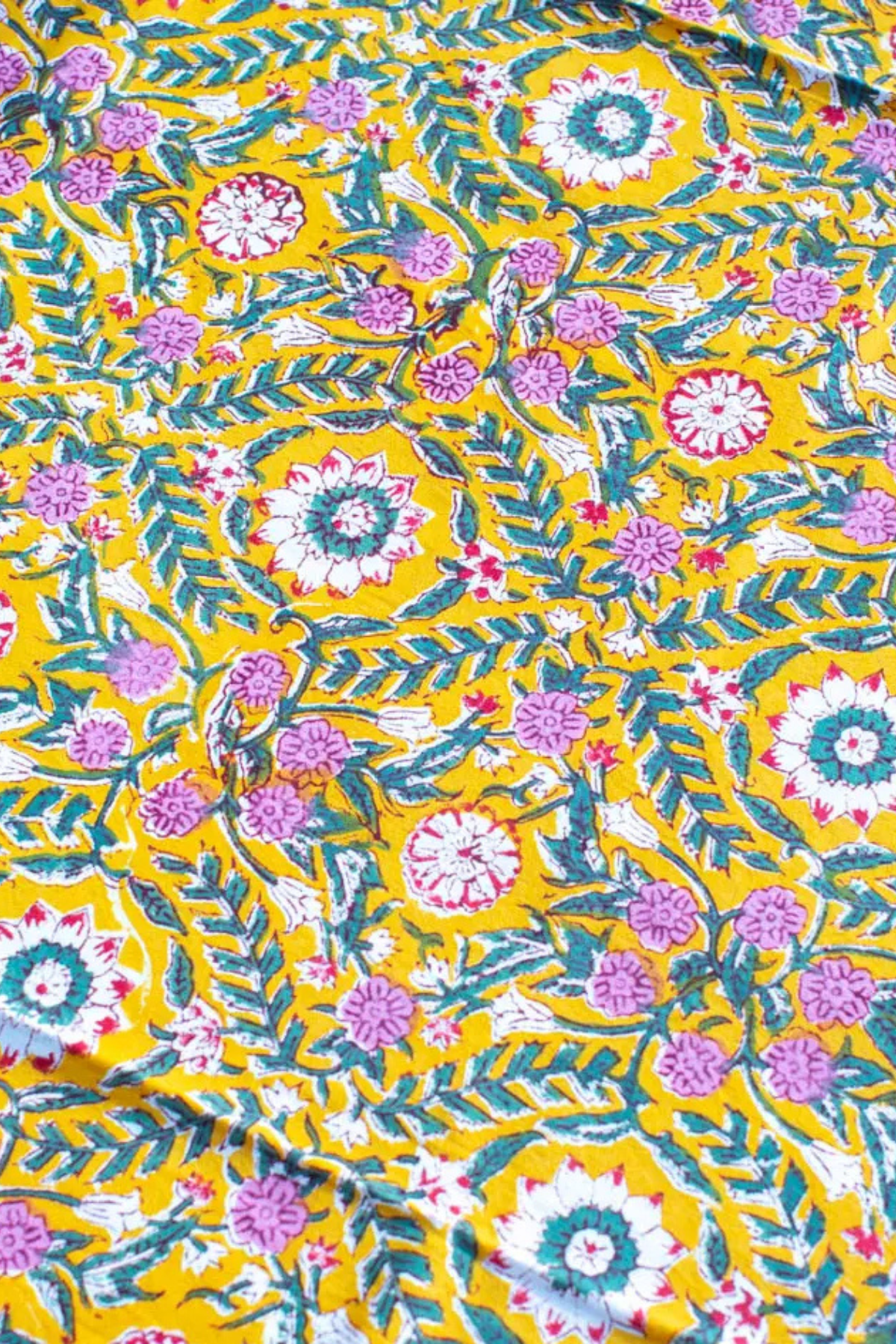 Block Printed Tablecloth
