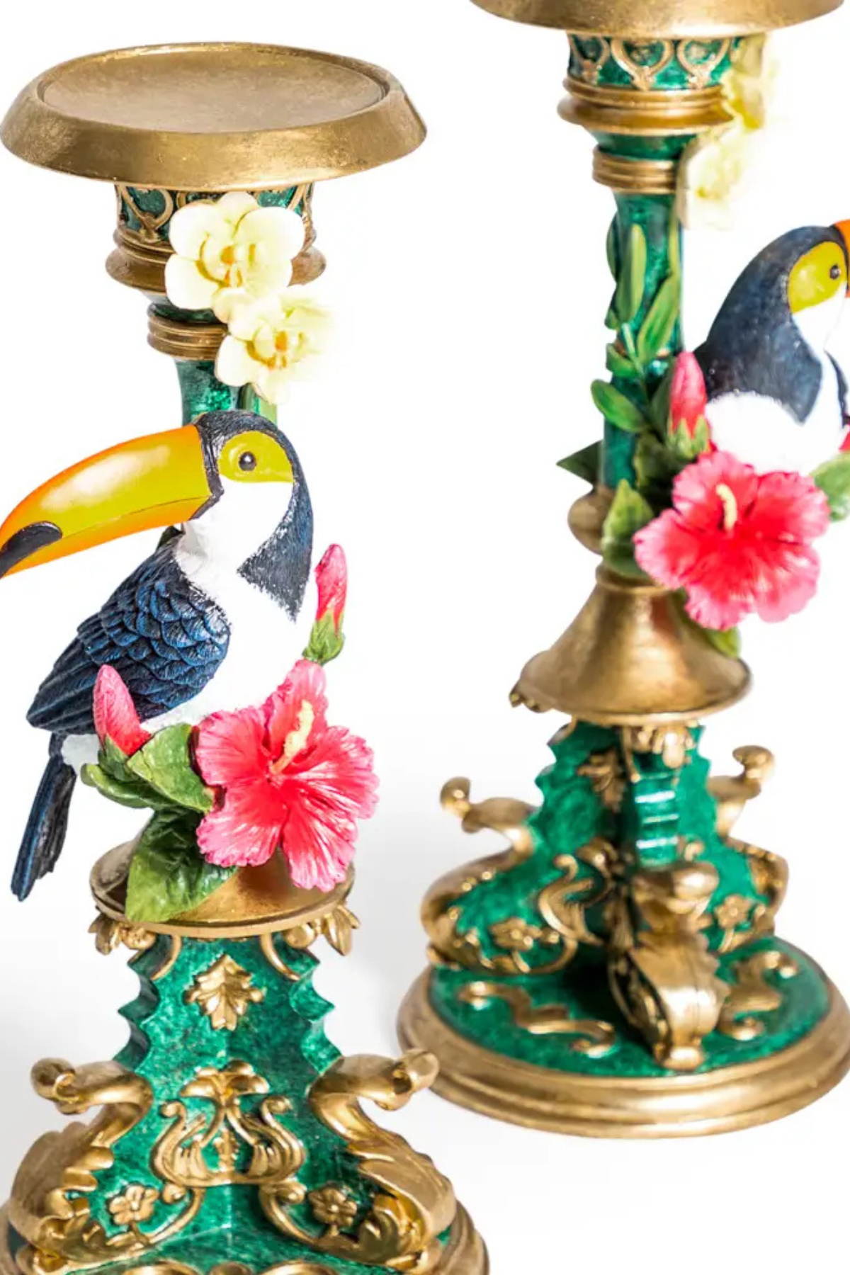 Toucan Candle Holders