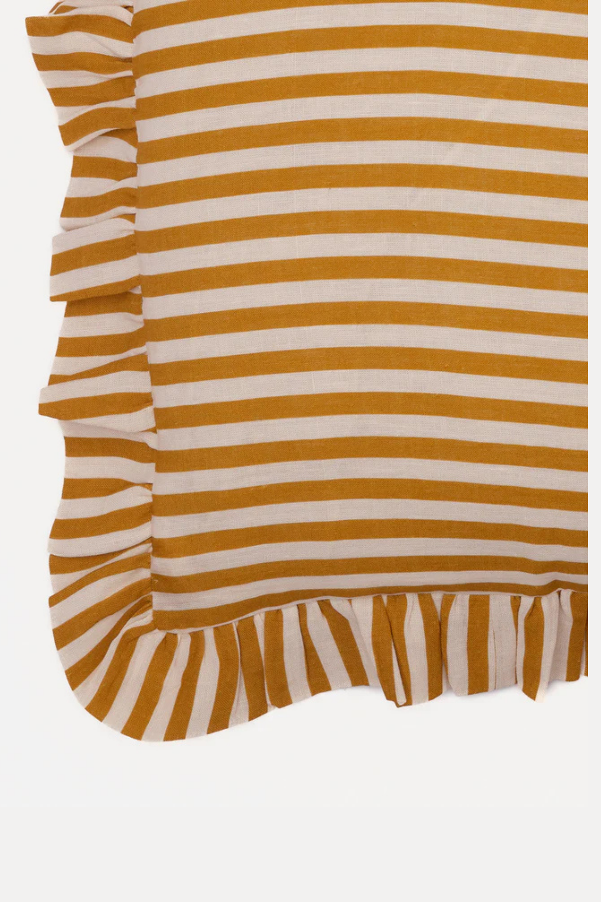 COMING SOON - Amuse La Bouche Ochre Candy Stripe Cushion Cover