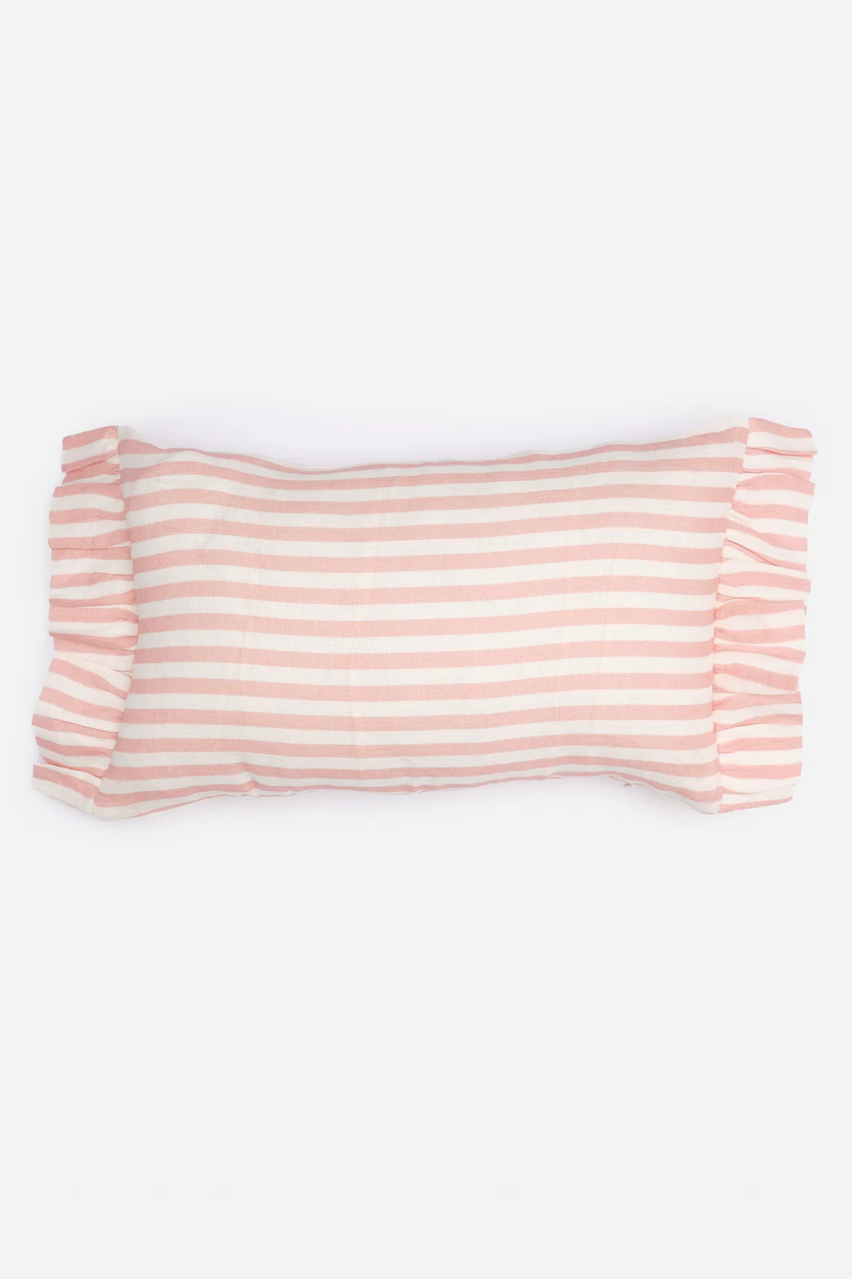 COMING SOON - Amouse la Bouche Blush Candy Stripe Rectangle Cushion Cover
