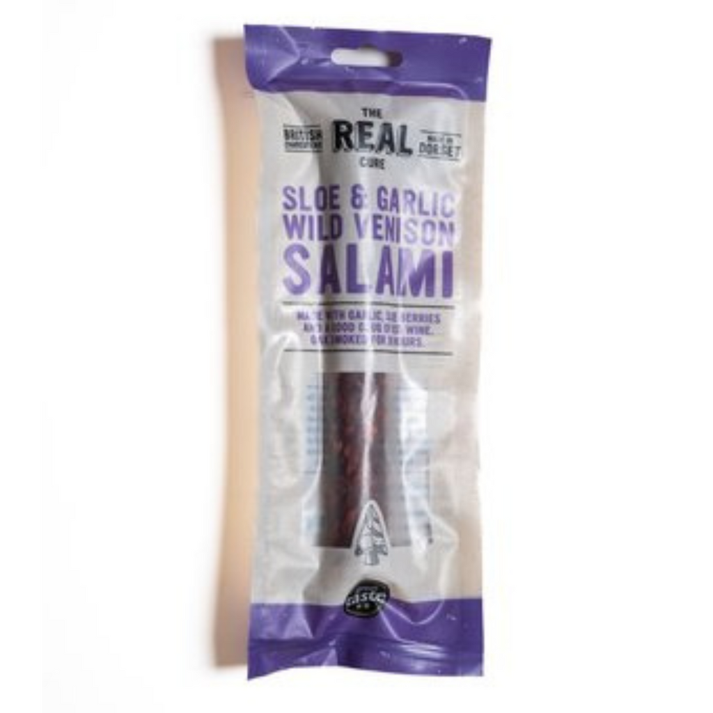 Sloe & Garlic Wild Venison Salami